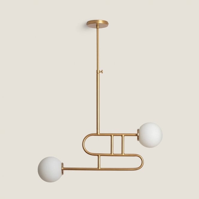 Edit Lighting Edit Rowsley Ceiling Pendant Light - Gold