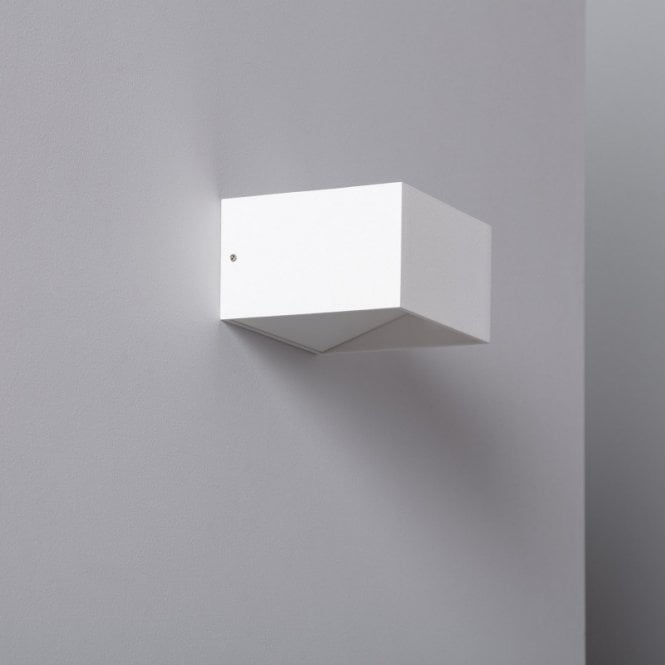Edit Lighting Edit Scott LED Up & Down Wall Light In White Finish