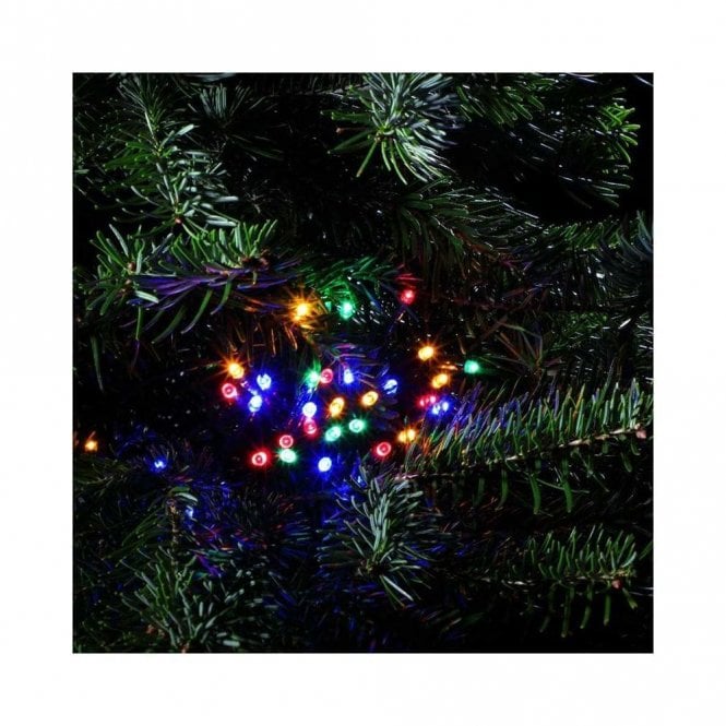 Edit Lighting Edit Set Of 480 Multi Colour LED Multi-Function String Lights With Green Cable