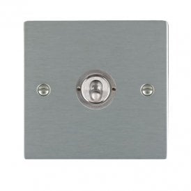 Edit Sheer 1 Gang Two Way Toggle Switch - Satin Stainless Steel