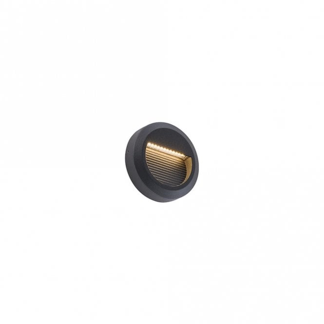 Edit Lighting Edit Sidewalk Surface Mounted LED Outdoor Pathway fitting in Black Finish