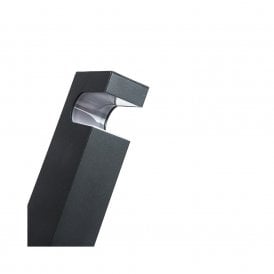 Edit Skiathos LED Outdoor Post Light - Dark Grey
