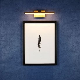 Edit Slimline 279 USB Rechargeable LED Touch Picture Light - Antique Brass