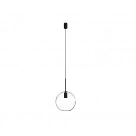 Edit Sphere Large Single Light Ceiling Pendant in Black Finish