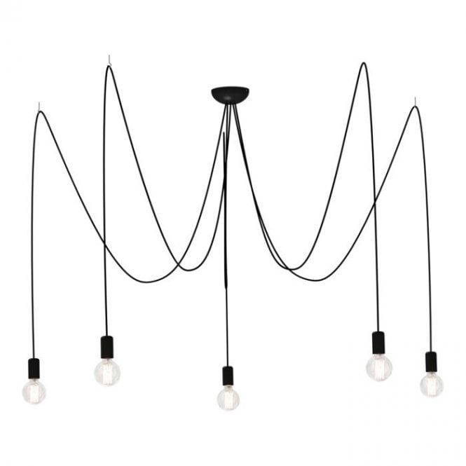 Edit Lighting Edit Spider 5 Arm Ceiling Pendant Light