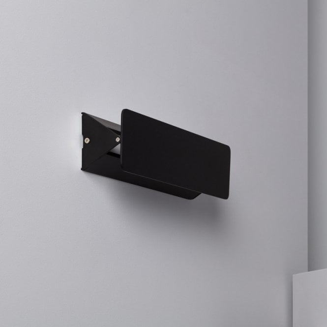 Edit Lighting Edit Temis Up & Down Adjustable LED Wall Light In Black Finish