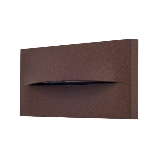 Edit Lighting Edit Terra LED Rectangular Outdoor Wall Light - Rust Brown