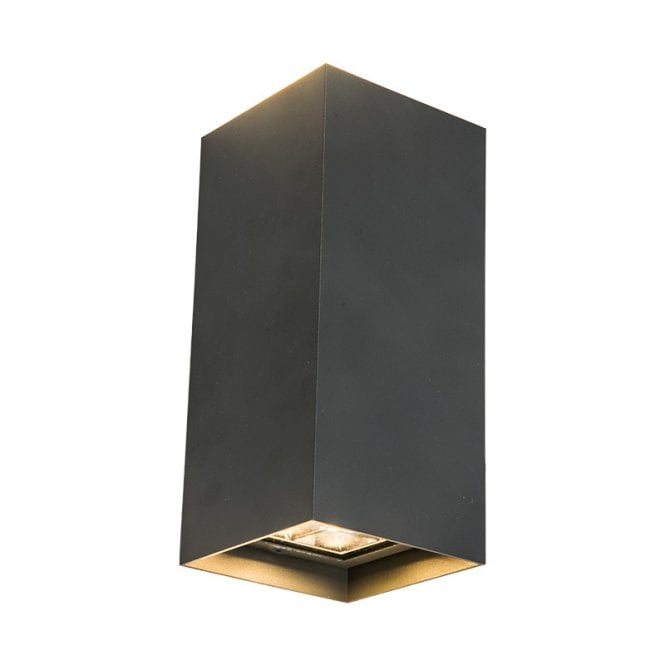 Edit Lighting Edit Thasos LED Outdoor Up & Down Wall Light - Dark Grey