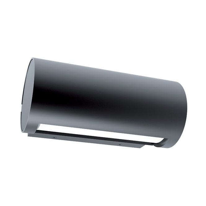 Edit Lighting Edit Tommy LED Outdoor Flush Wall Light In Dark Anthracite Finish