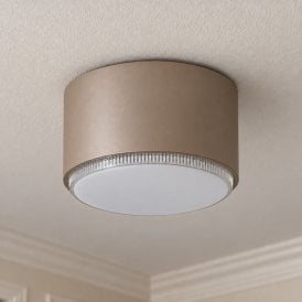 Edit Tubo Flush Ceiling Light - Beige