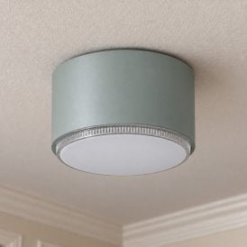 Edit Tubo Flush Ceiling Light - Sage