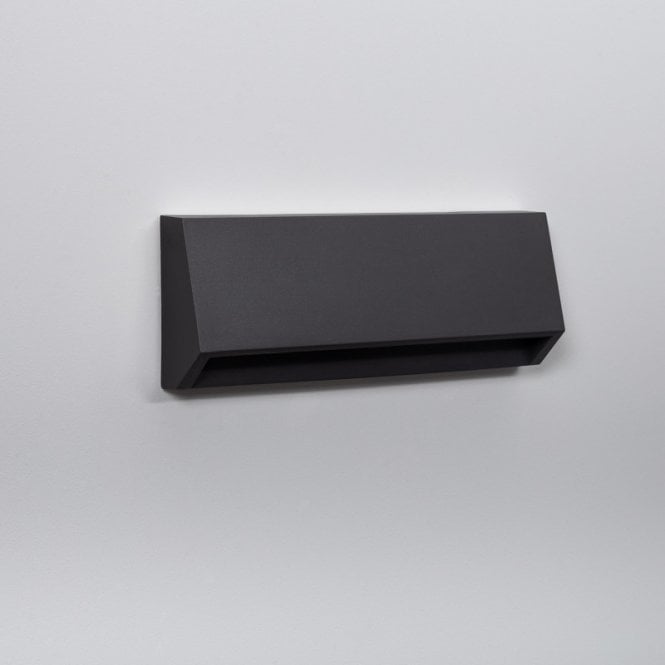 Edit Lighting Edit Tunez 3W Cool White LED Flush Outdoor Wall Light In Black Finish