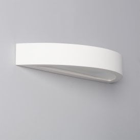 Edit Upinde Single Light Wall Fitting In White Finish
