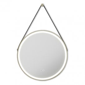 Edit Valen LED Illuminated Bathroom Mirror Light - Brushed Gold