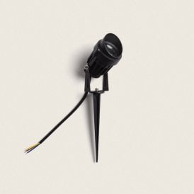 Edit Vetusta 7W Warm White LED Garden Spike Spotlight In Black Finish