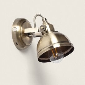 Edit Zen USB Rechargeable Wall Light in Antique Brass Finish