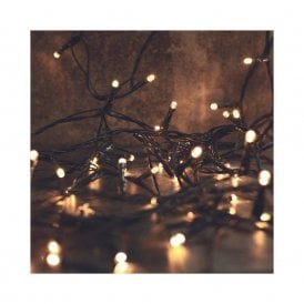 Festive 15.92M Warm White 200 LED Multi-Function String Lights