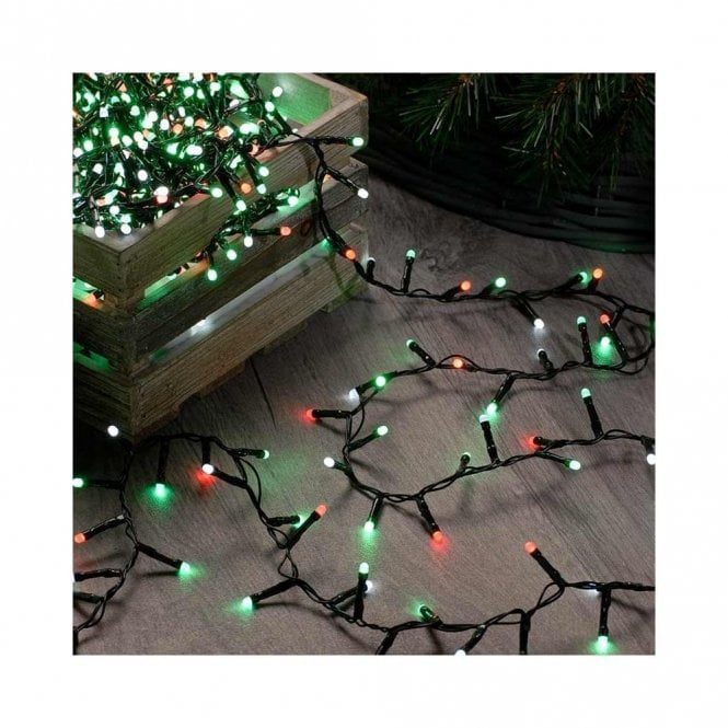 Edit Lighting Festive Glow Worm 18.98M Jolly Holly LED Multi-Function String Lights with 760 Lights
