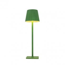 Gloss USB Rechargeable LED Touch Table Lamp - Green