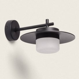 Kaepp Outdoor Wall Light In Sand Black Finish