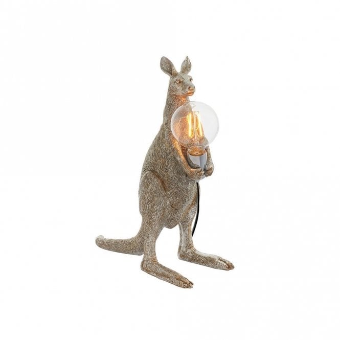 Edit Lighting Kayla Single Light Table Lamp in Vintage Silver Finish