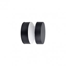 Matira LED Outdoor Flush Wall Light - Black