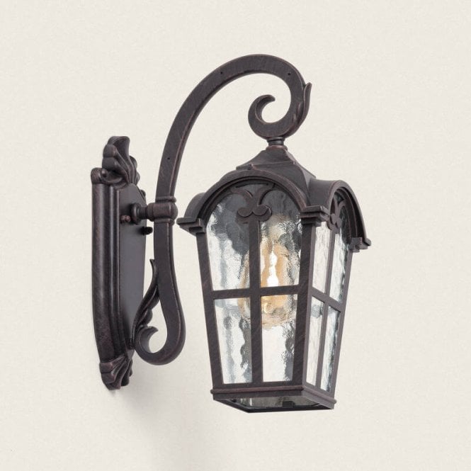 Edit Lighting Quilvex Outdoor Lantern Wall Light - Aged Black