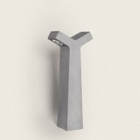 Quiral 700 LED Outdoor Bollard Light In Concrete Finish