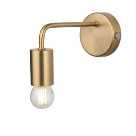 Sadie USB Rechargeable LED Touch Wall Light - Satin Gold