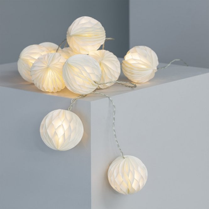 Edit Lighting Stewpot 2.1M Battery Operated Warm White LED String Lights - 10 Lights
