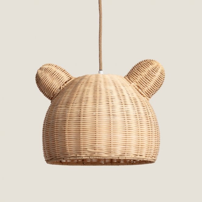Edit Lighting Teddy Bear Single Light Ceiling Pendant - Natural