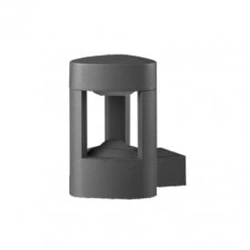 Triad LED Outdoor Wall Light In Black Finish
