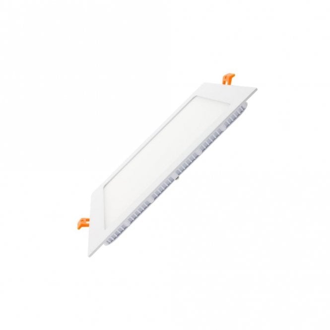 Edit Lighting UltraSlim Square 20W Cool White LED Panel In White Finish