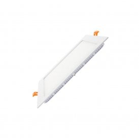 UltraSlim Square 20W Cool White LED Panel In White Finish