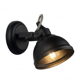 Zen USB Rechargeable LED Touch Wall Light - Black