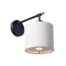 Elstead Balance Single Light Wall Fitting In Polished Nickel Finish