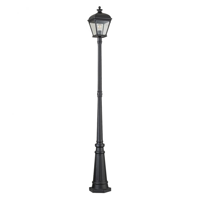 Elstead Lighting Elstead Bayview Single Light Lamp Post In Black Finish
