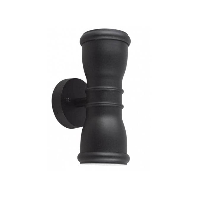 Elstead Lighting Elstead Garden Zone Malvern 2 Light Up and Down Outdoor Wall Fitting in Black