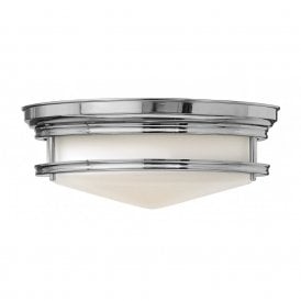 Elstead Hinkley Hadley 3 Light Ceiling Fitting in Polished Chrome
