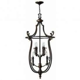 Elstead Hinkley Plymouth 8 Light Pendant in an Olde Bronze Finish