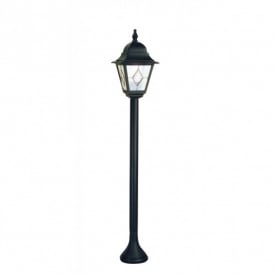 Elstead Norfolk Single Light Lamp Post in Black Finish