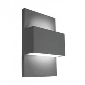 Elstead Norlys Geneve Outdoor Wall Fitting in Graphite Finish