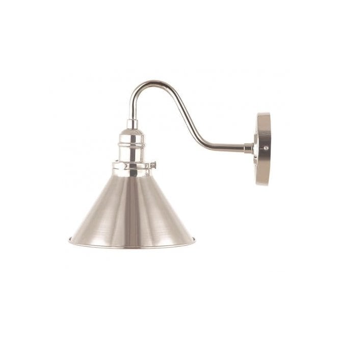 Elstead Lighting Elstead Provence Single Light Wall Fitting in a Polished Nickel Finish