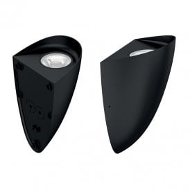 Elstead Vendela LED Outdoor Wall Fitting in Black Finish