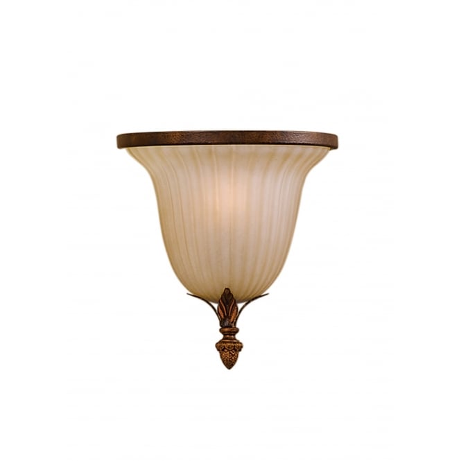 Elstead Lighting FE-SONOMAVAL-WU Feiss Sonoma Valley Single Light Wall Uplighter in Aged Tortoise Shell Finish