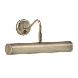 Endon Gainsborough Large Picture Light In Antique Brass Finish