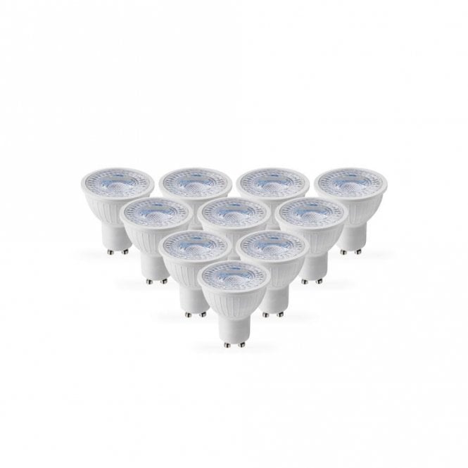 Envirolight Lighting 13018 Envirolight Pack of 10, 5W Warm White LED GU10 Bulbs