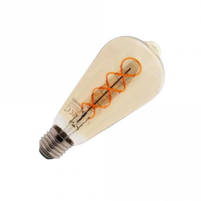Envirolight Lighting 13161 Envirolight 4W Very Warm White Dimmable 320lm LED Spiral Decorative Filament Squirrel Cage E27 Bulb