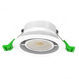 Envirolight Versatile V 8W CCT LED Adjustable Downlight - White