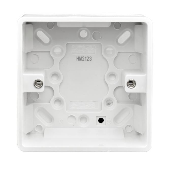 Envirolight Lighting Envirolight Verve 35mm Single Patress Box - White